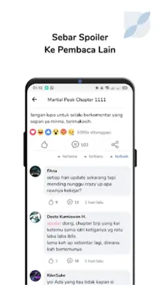 Komiku V4 - Baca komik, maraton dan notifikasi android App screenshot 0