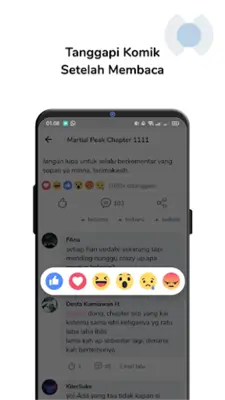 Komiku V4 - Baca komik, maraton dan notifikasi android App screenshot 1